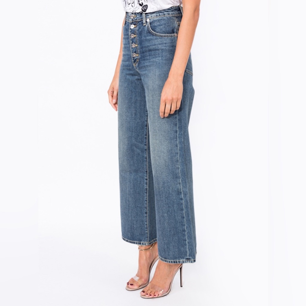 EVE DENIM CHARLOTTE HIGH-WAIST JEANS🌷